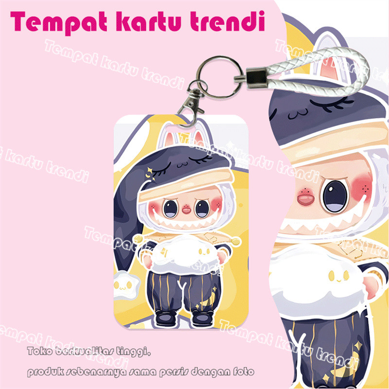 

ID CARD HOLDER,Tempat Kartu Labubu Kartun Lucu, Cocok untuk Kantor/Sekolah, Tempat Kartu Pelajar/Tempat Kartu Transportasi, Tempat Kartu Akses, Tempat Kartu Tanda Penduduk, Tempat Kartu Nama.