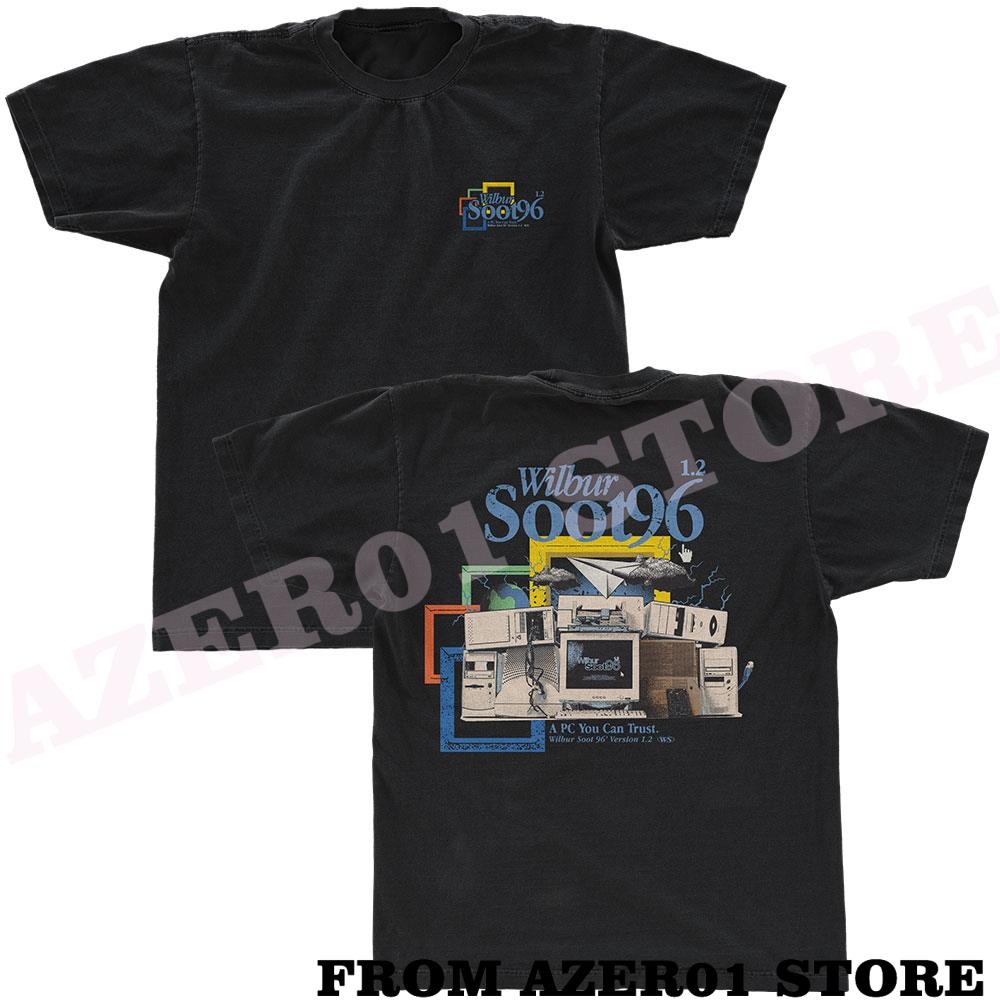 Wilbur Soot 96 Tee T-shirt New Logo Dream Team SMP Merch Tee T-shirt Summer Street Men/Women Streetw