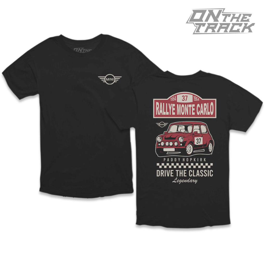 【COD】 Blandwire Kaos Pria Branded T-Shirt Mini Cooper Original | Kaos Mobil Mini Cooper Original | K