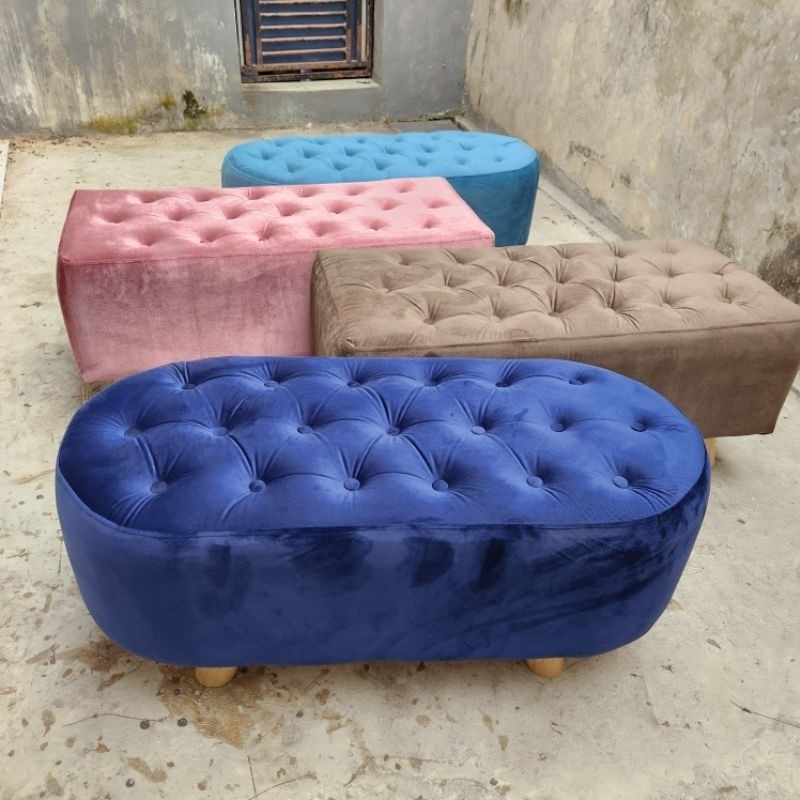 

__(( Kursi Sofa Stool Panjang Premium ___(((