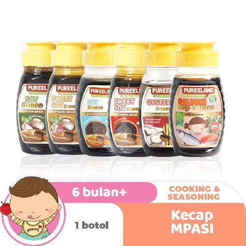 

Pureeland Kecap MPASI Organik / Kecap MPASI Bayi Organik / Bumbu MPASI / Bahan MPASI / Makanan Bayi