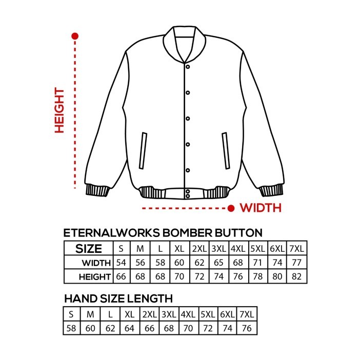 PRIA - ETERNALWORKS VARSITY JACKET BLACK WHITE  VARSITY - L