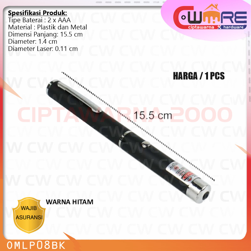 

Pen Laser Pointer 5mw Warna Merah Beam Laser Merah Pointer Pen Pulpen - BDB CwH2