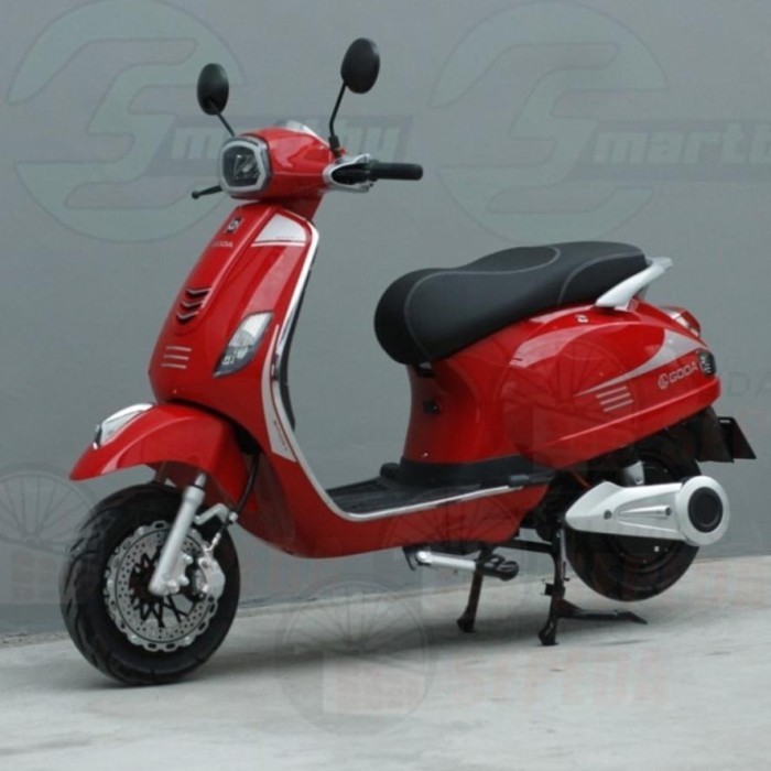 SUBSIDI Motor sepeda Listrik Goda Golden Raptor 220 1500 watt -SNI - Merah, 1