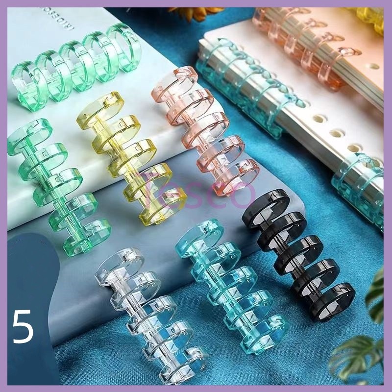 

Tesco DIY Binding Ring Binder ( 5 Rings ) Colors - 15 mm