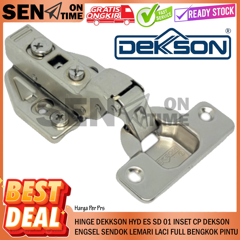 Hinge Dekkson Engsel Sendok Hyd Es Sd 01 Inset Cp Dekson Lemari Laci Full Bengkok Pintu Almari Cabin