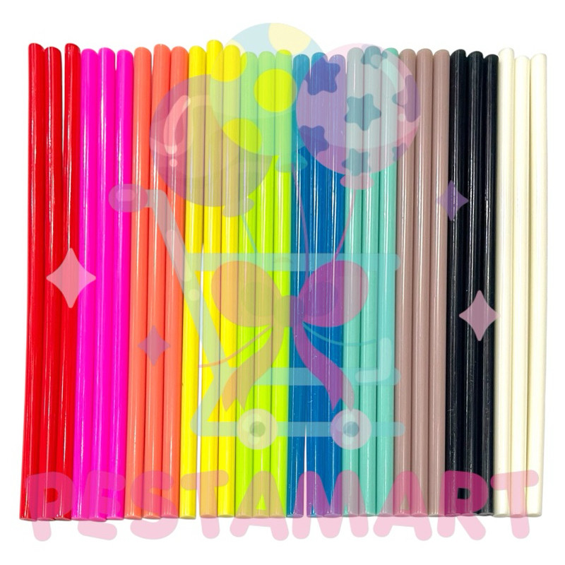 Isi Lem Bakar / Lem Tembak Refill Warna 0.7x18Cm (1Pcs)