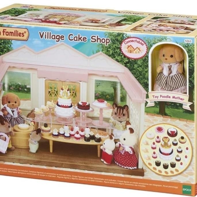 NEW PRODUCT Mainan Anak Sylvanian Families Village Cake Shop original