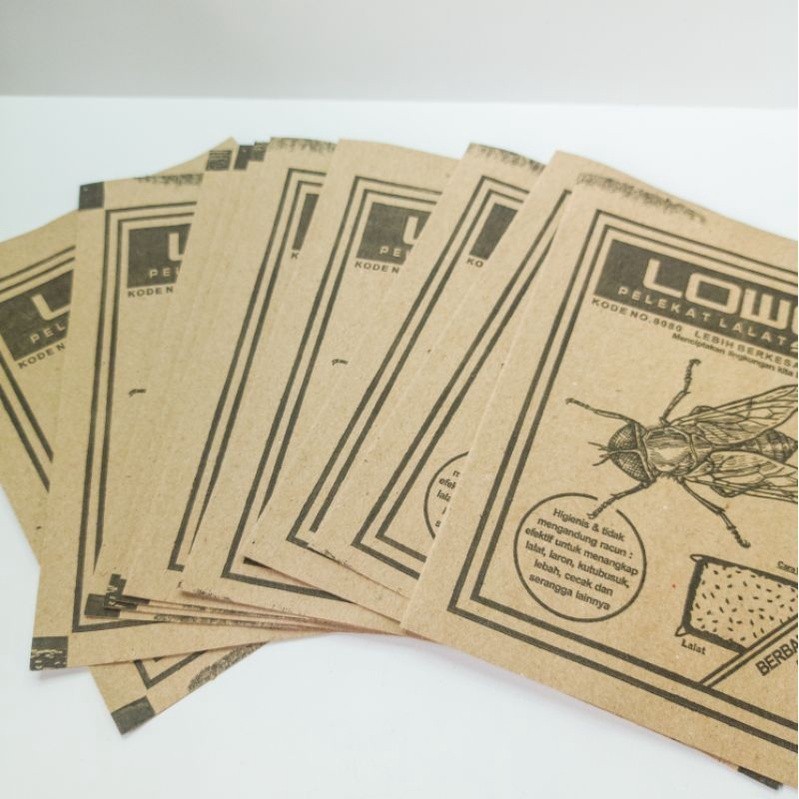 Pelekat Lalat  isi 10lembar Sakti Lem Lalat Higenis