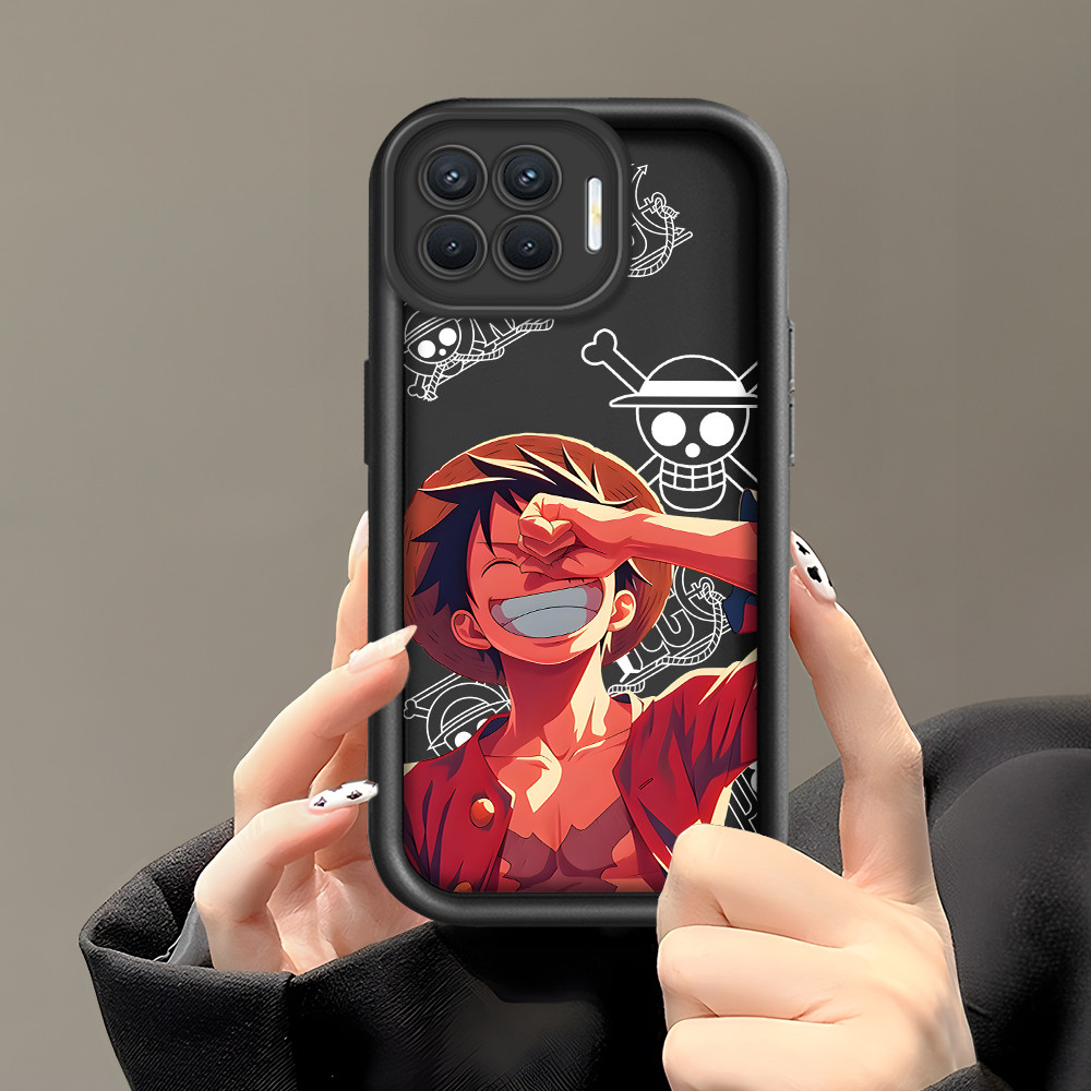 Casing Hp Untuk OPPO Reno 4F A93 2020 Handphone Silikon Case Handsome Luffy Boy 4102 Terbaru Phone S