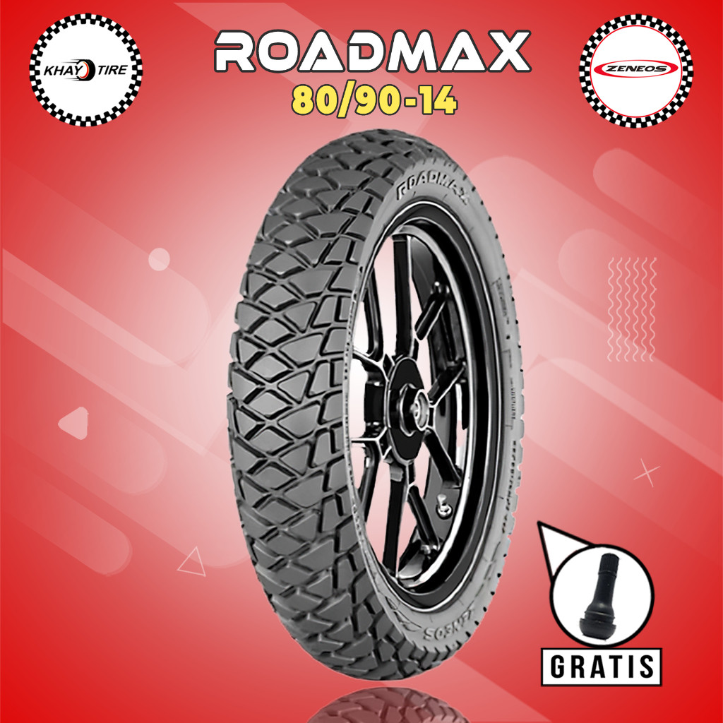 Ban Motor Matic Zeneos Roadmax 80/90 Ring 14 Tubeless