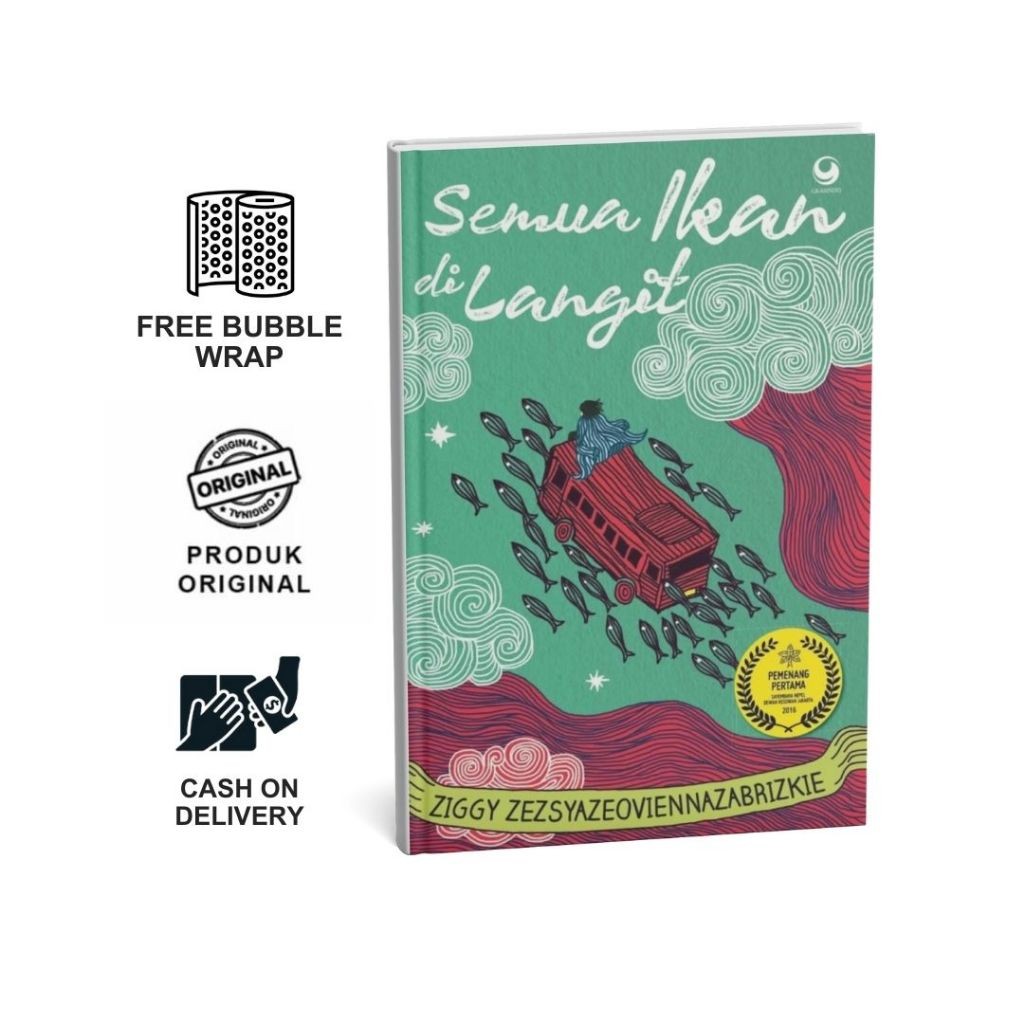 Novel Semua Ikan di Langit - Ziggy Z (Grasindo)