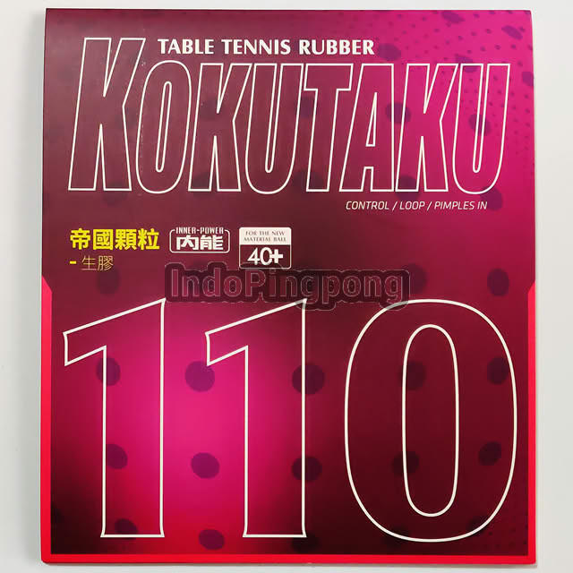 Tuttle 110 OX 1.5 1.8 Kokutaku Tuple Medium Pips Bintik Serang Semi