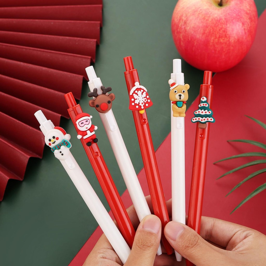 

Pulpen Mekanik Karakter Natal Premium Pena Cetek Christmas Hadiah Gift