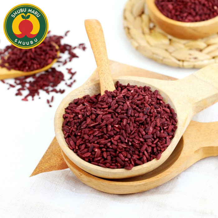 

Beras Angkak Merah Premium Red Yeast Rice Hong Qu Mi