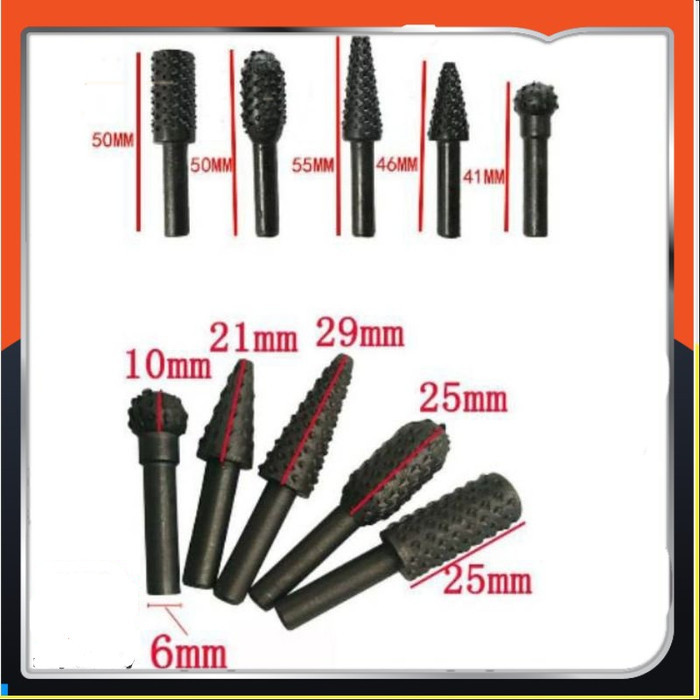 Mata Bor Kikir Kerok Kayu dengan Bahan HSS High Speed Steel