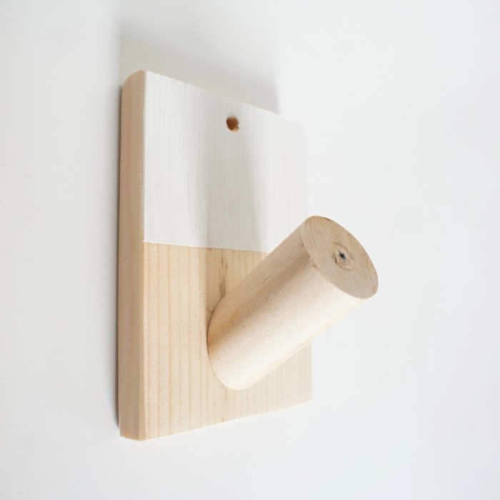 Wall Hook Hanger | Gantungan Baju Kayu Dinding Minimalis Aesthetic