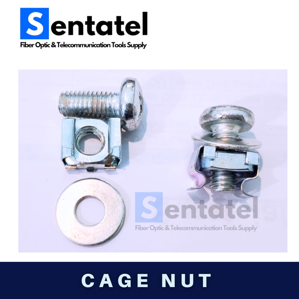 Cage Nut M6 Bout