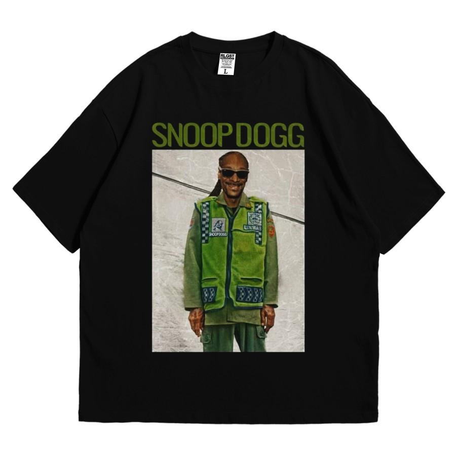 Oversized KAOS Rollingstout - Snoop Dogg Linmas  | KAOS BAND | BAJU MUSIK METAL ROCK