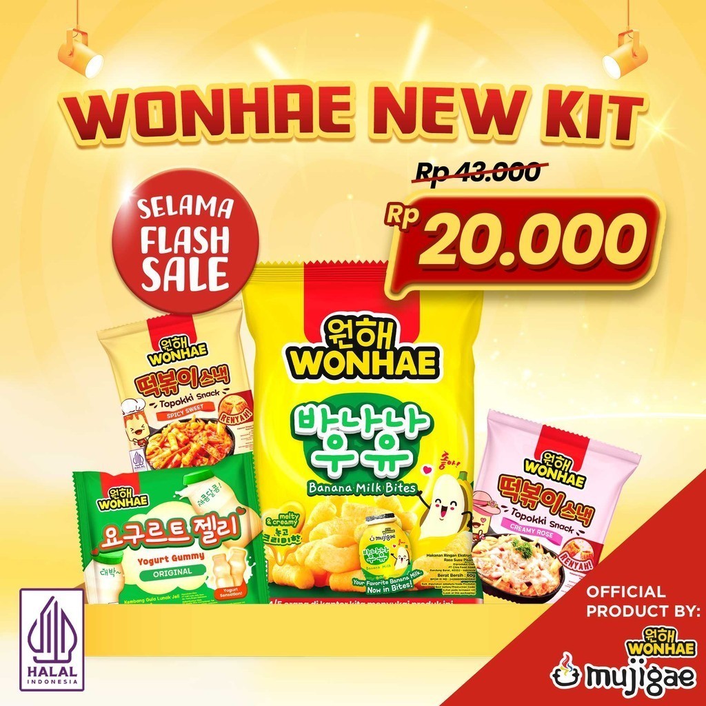 

Wonhae New Kit / Bundle Snack / Makanan Ringan Snack