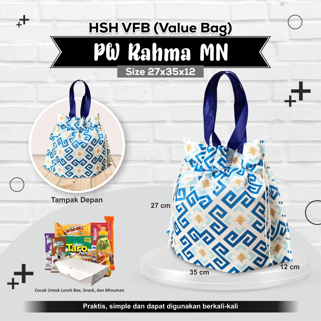 

[LUSINAN] Tas Souvenir Tas Bingkisan Tas Hajatan Tas Snack Tas Roti 27x35x12 Motif