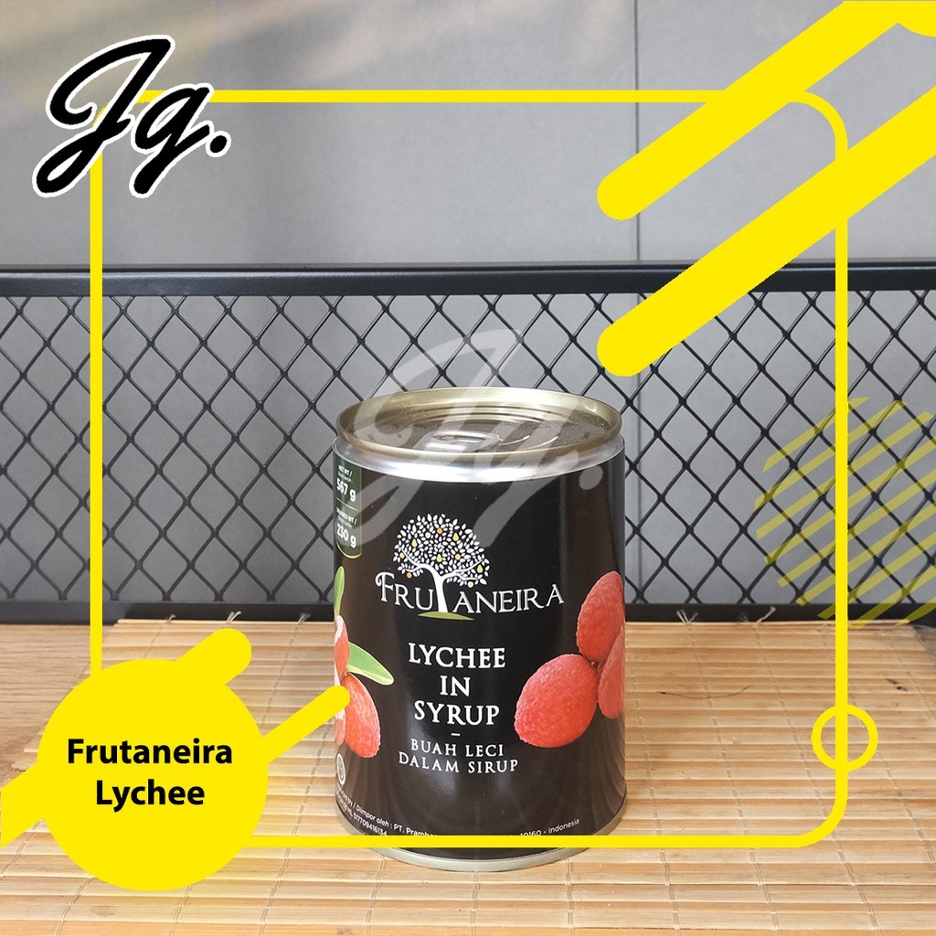 

Frutaneira Lychee In Syrup / Buah Leci Kaleng / 567 gram