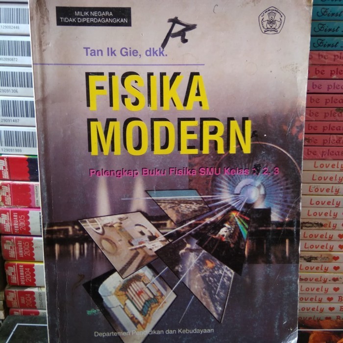 Ori Buku Fisika Modern By Tan Ik Gie Dkk