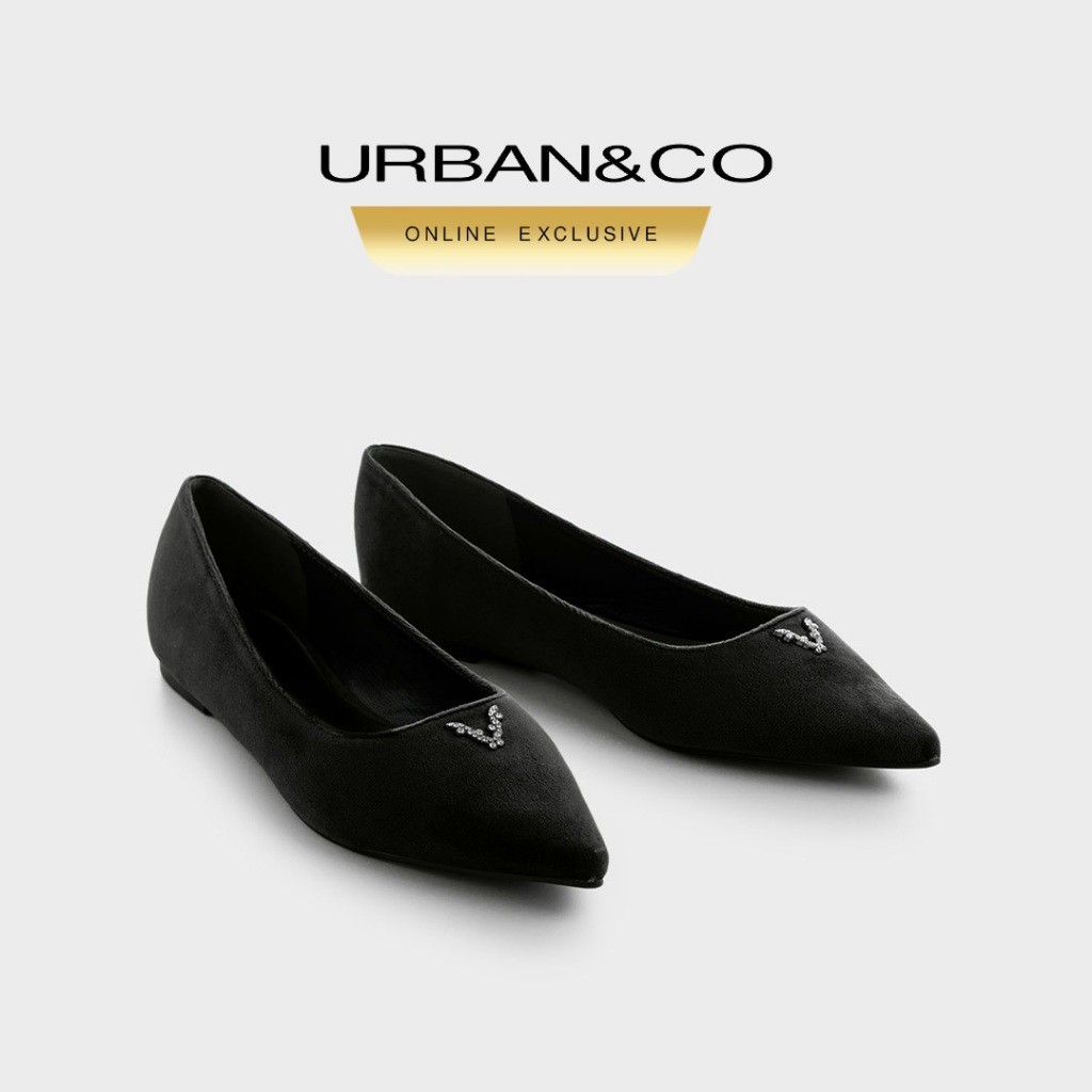 URBAN&CO Basic Sepatu Flat Shoes Slip On Shoes Perempuan - Debra