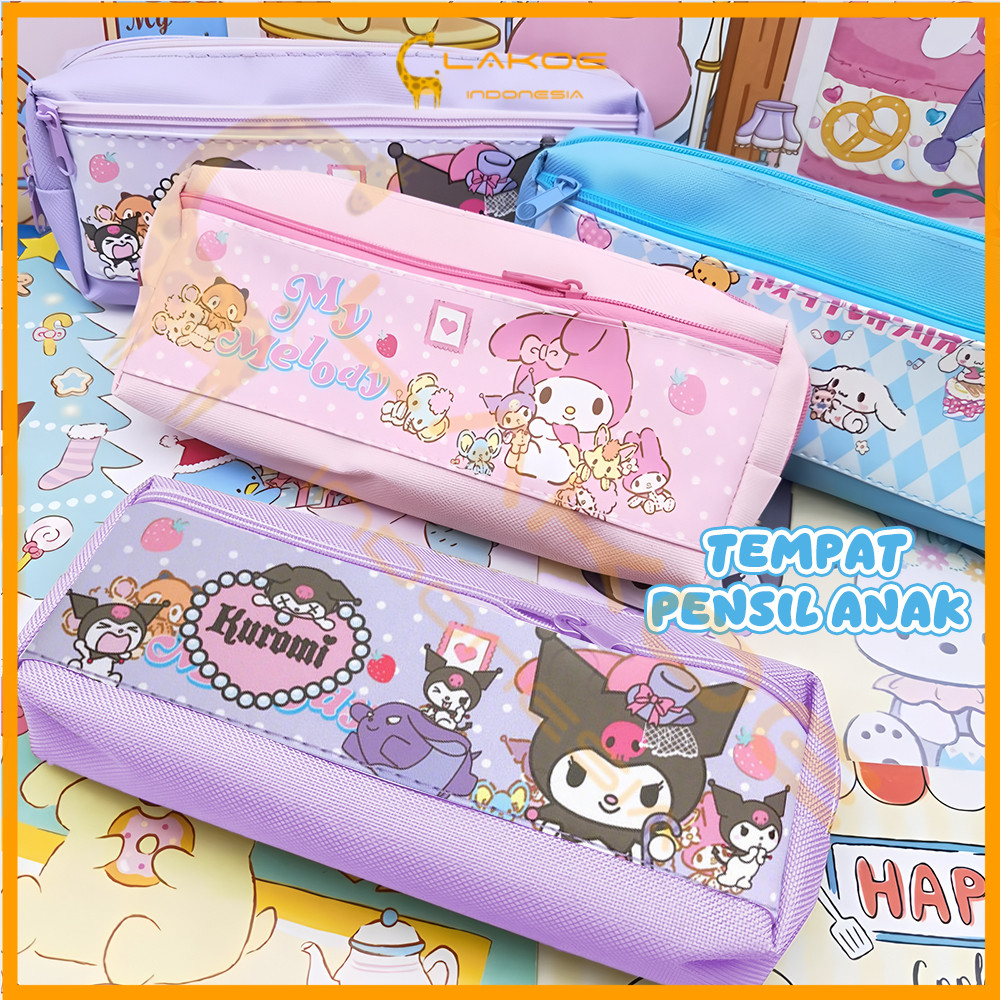 

Lakoe Tas Pensil Tempat Alat Tulis Motif lucu Alat Tulis Sekolah