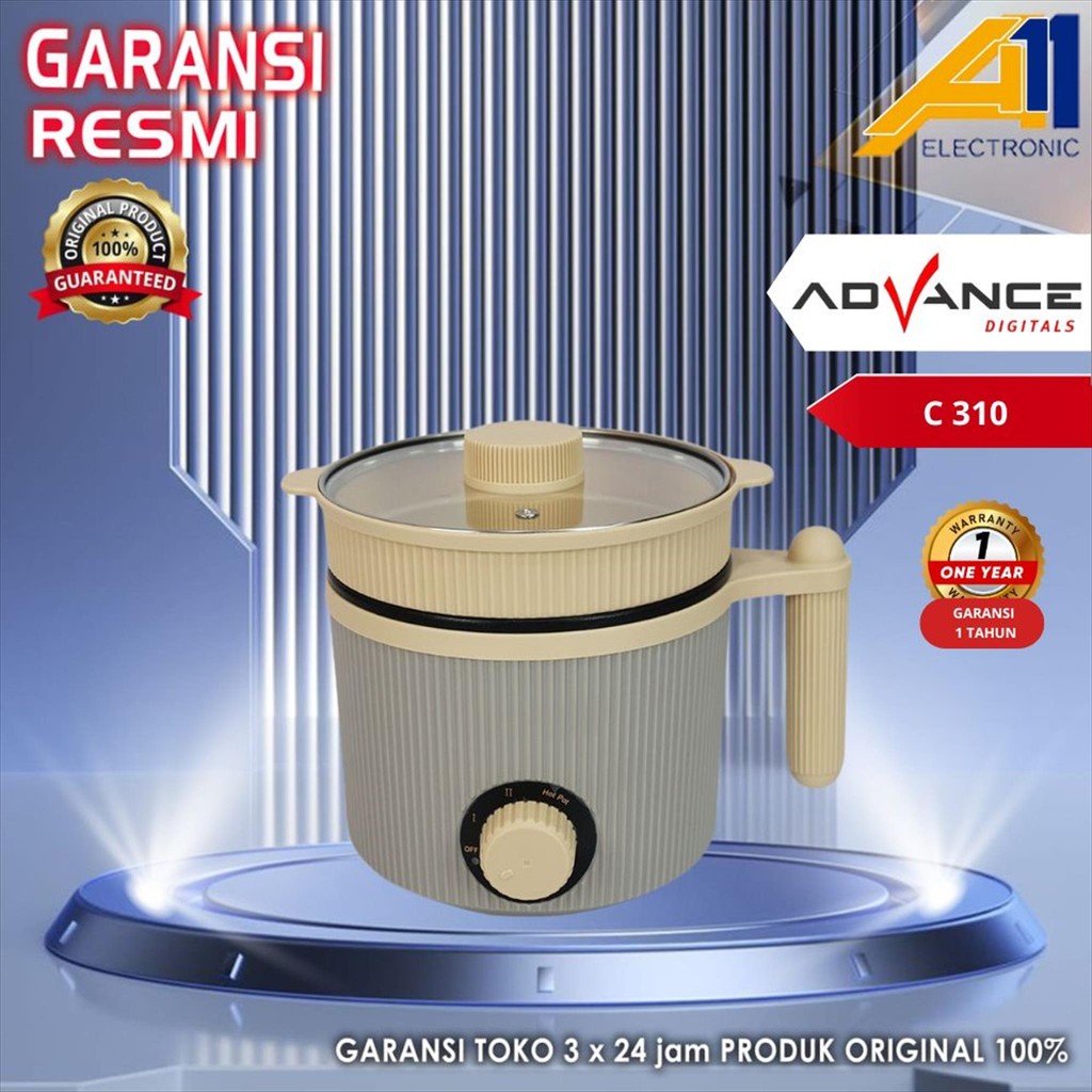 Advance Panci Listrik C310 | C 310 Panci Elektrik 1.8 Liter