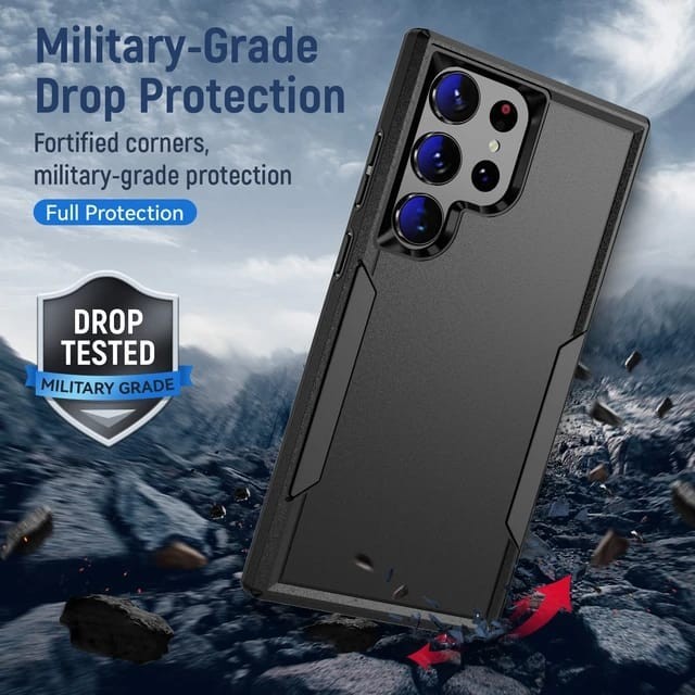 Case for Samsung S23 S24 ULTRA 5G Hybrid Case Tough Armor