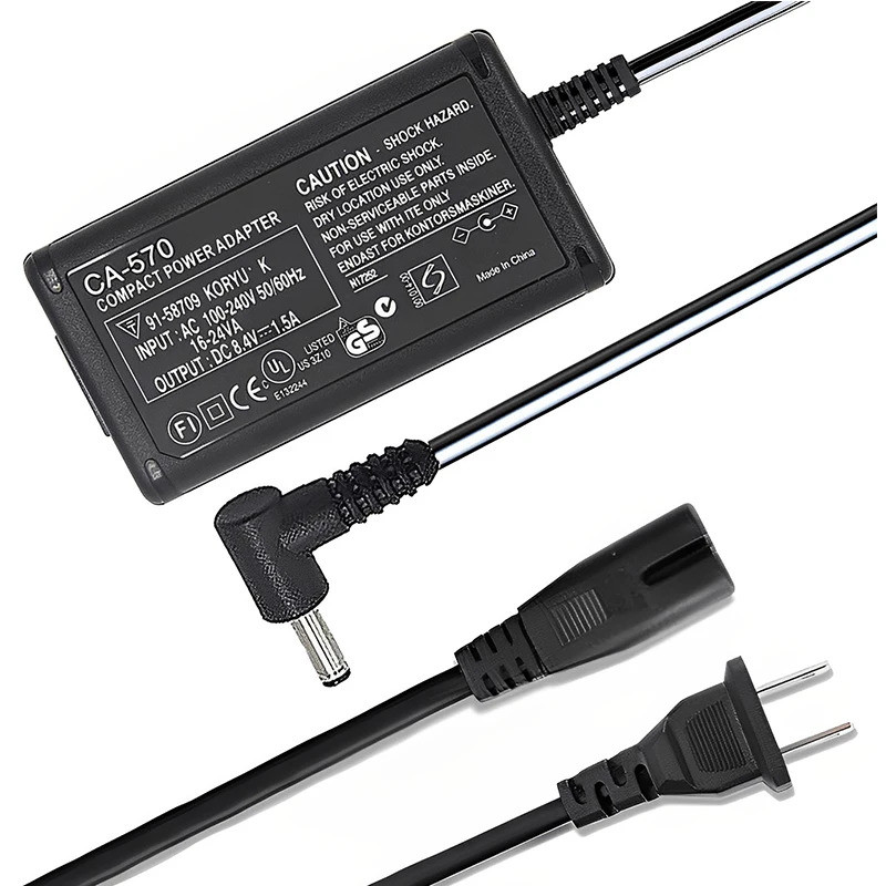 CA-570 CA570K adaptor pengisi daya AC Untuk Kamera Digital Canon MV800 MV850i MV790 MV690 MVX300 MVX
