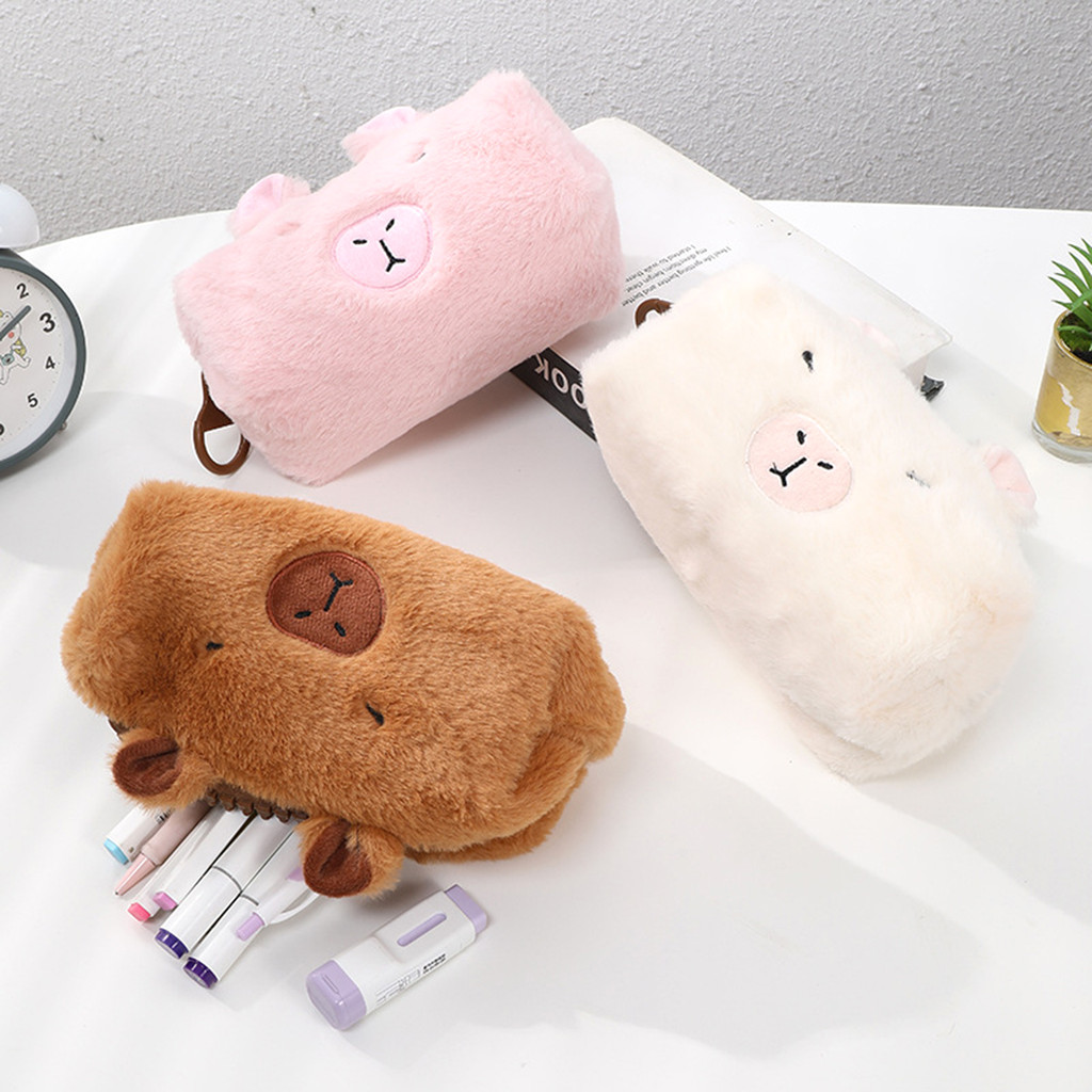 

1 animal-shaped pencil case, office desktop finishing necessities, essential school supplies for back-to-school season