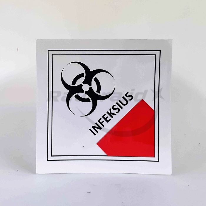 

Stiker Vinyl - Sampah Infeksius (Putih)