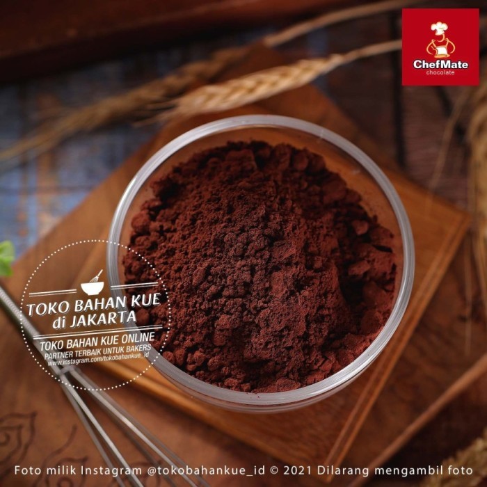 

Chefmate Pure Cocoa 250gr Bubuk Cokelat Murni Cocoa Powder Coklat