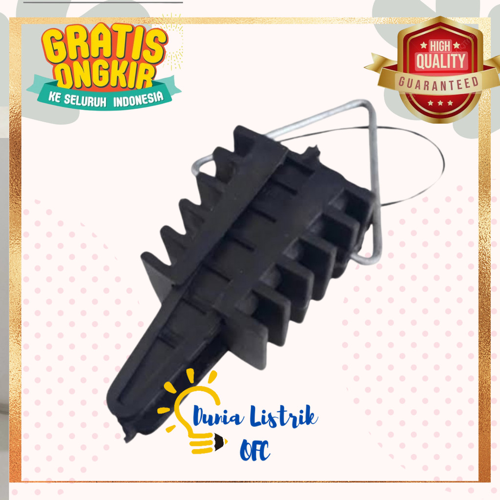 Japit Udang Jepit udang Wedge Clamp Klem Tarikan Kabel LVTC Service Wedge Clamp Tarikan Kabel PLN Ta