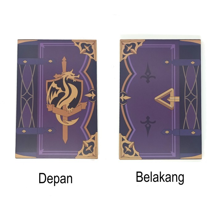 

buku tulis genshin thrilling tales of dragon slayers