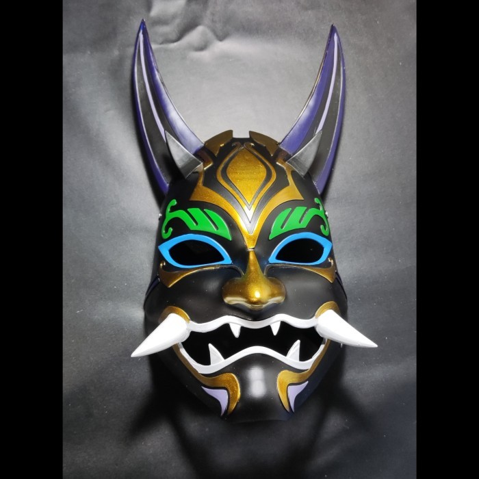 topeng mask cosplay xiao genshin