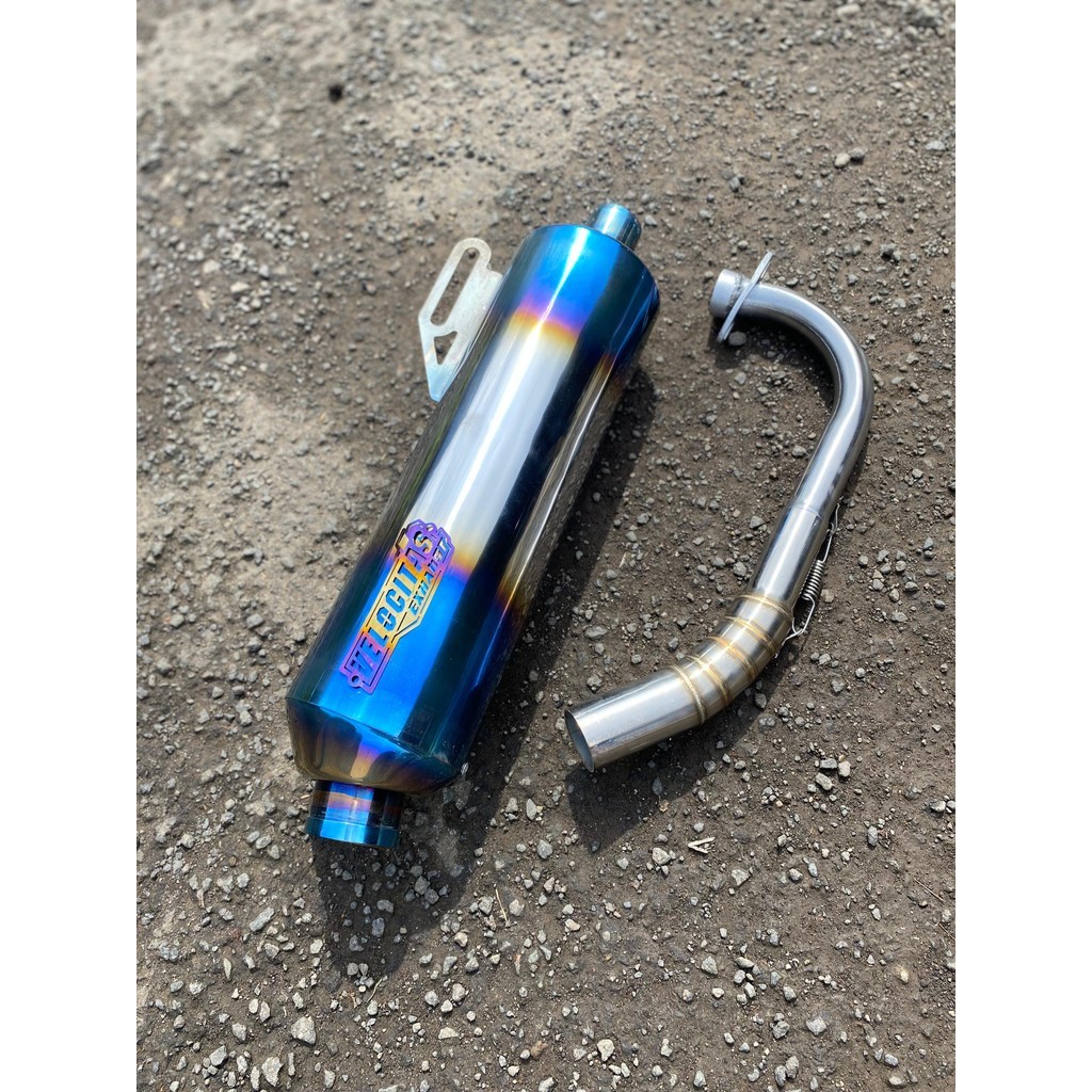 Knalpot Standar Racing Vario Beat Aerox Mio Nmax Pcx INLET 38 Original Velocitas Racing Motorcycle