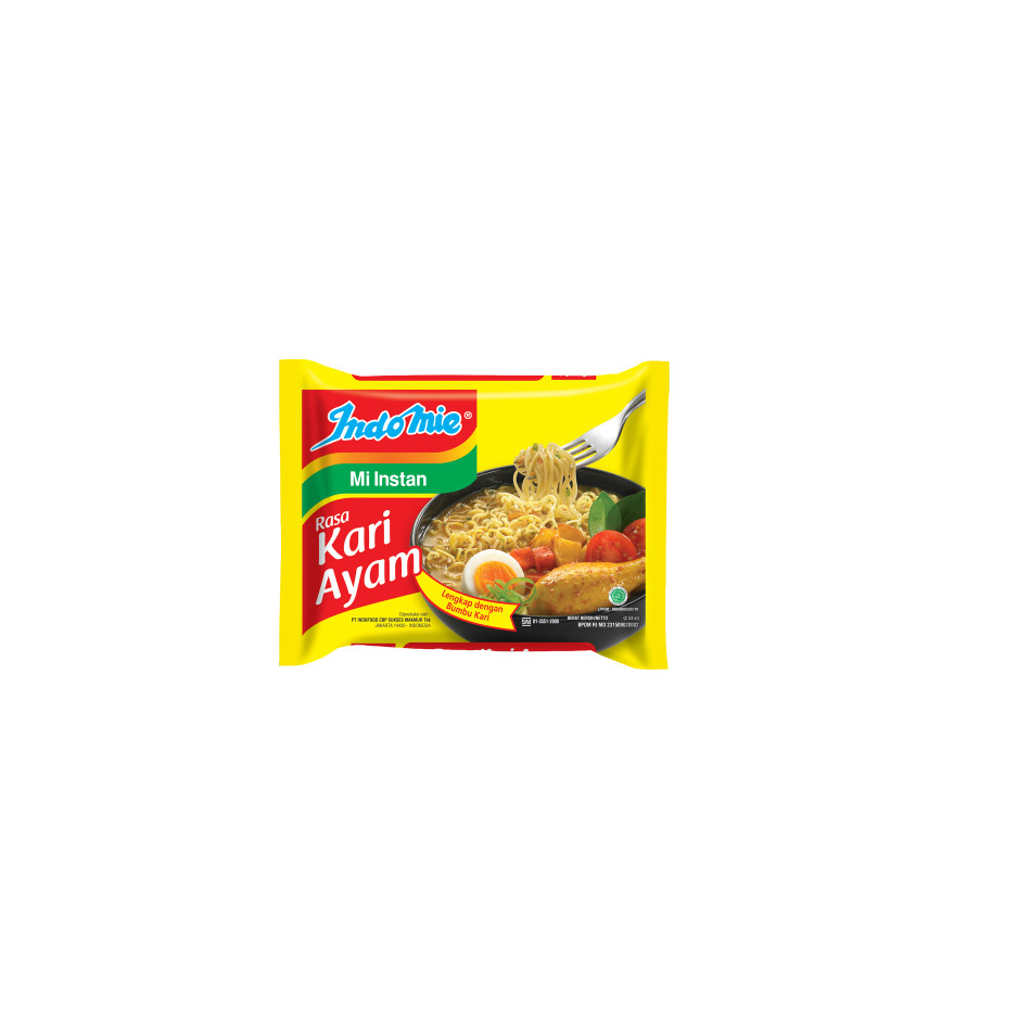 

Indomie Mie Instan Rasa Kari Ayam