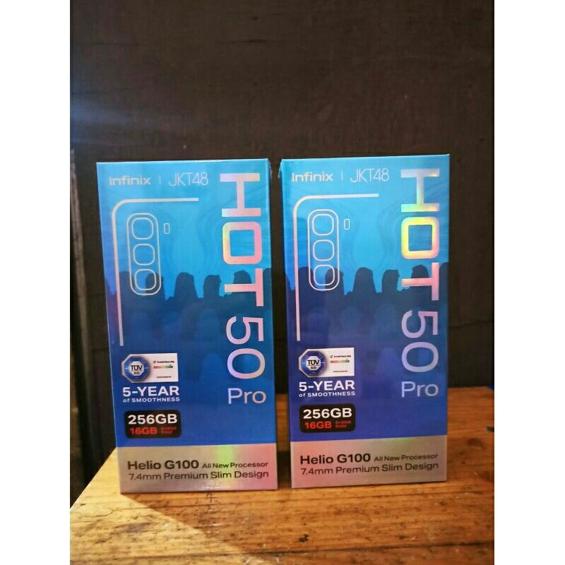 Infinix Hot 50 Pro 4G 8/256 GB Ram 8Gb Internal 128Gb Garansi Resmi