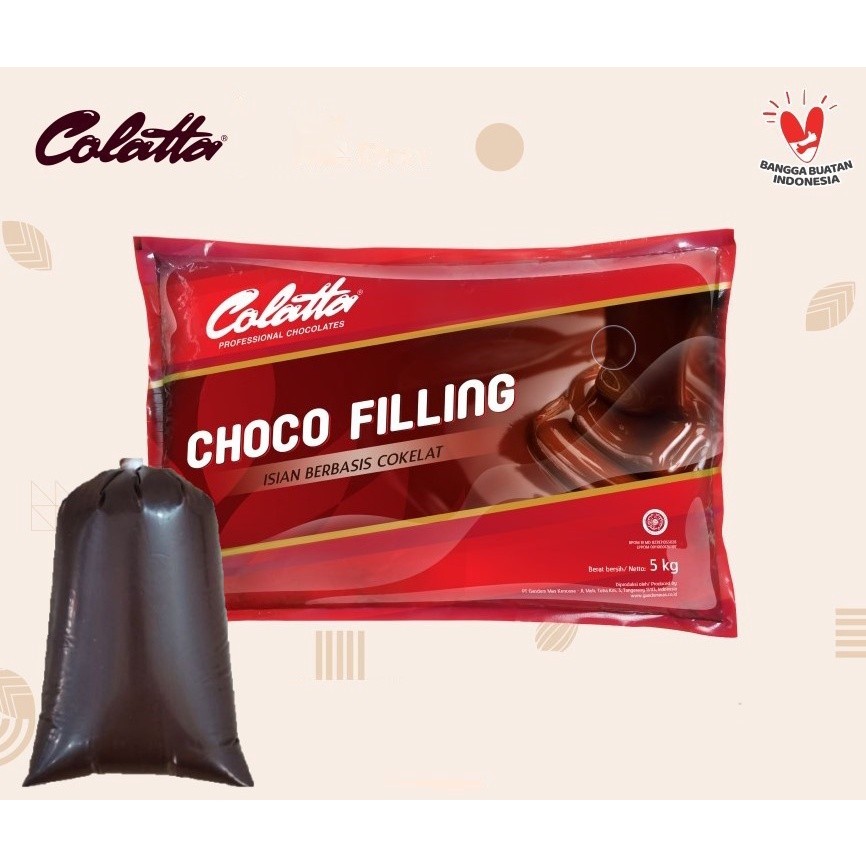 

Terlaris termurah Colatta Choco Filling 250gr – Selai Coklat Isian Roti Premium Chocolate