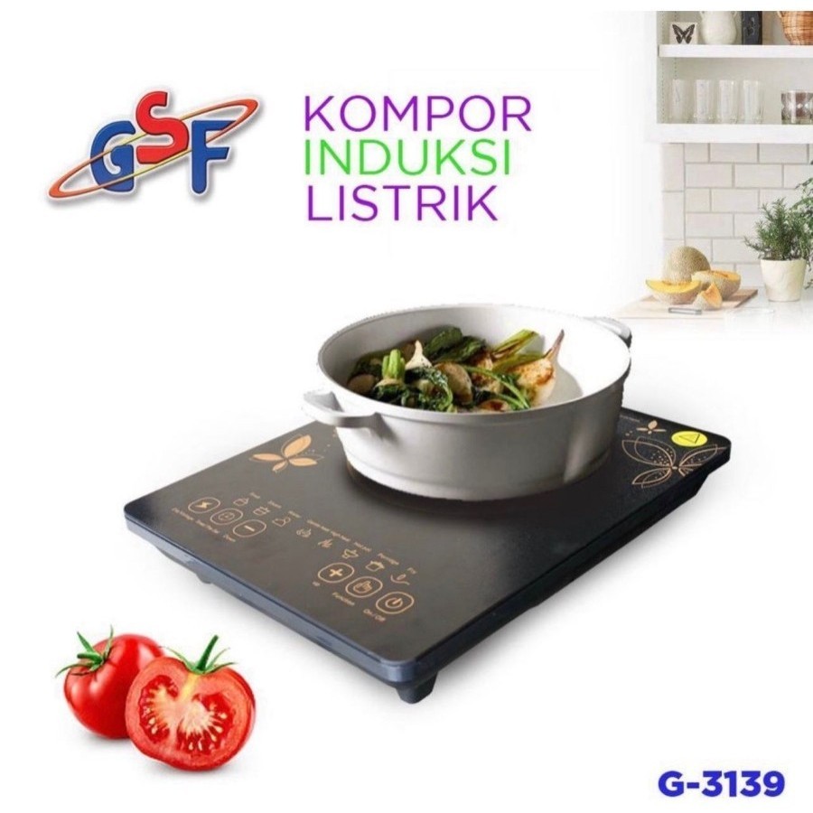 KOMPOR LISTRIK INDUKSI / KOMPOR LISTRIK GSF-3139 / KOMPOR INDUKSI LISTRIK MURAH