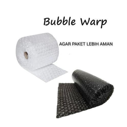 

Packing tambahan Bubble wrap pengaman barang pecah belah