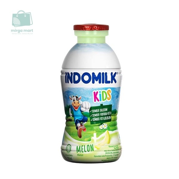 

Indomilk UHT Melon Botol 190 ML - Susu