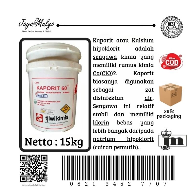 

Kaporit Bubuk 60% (1 pail)