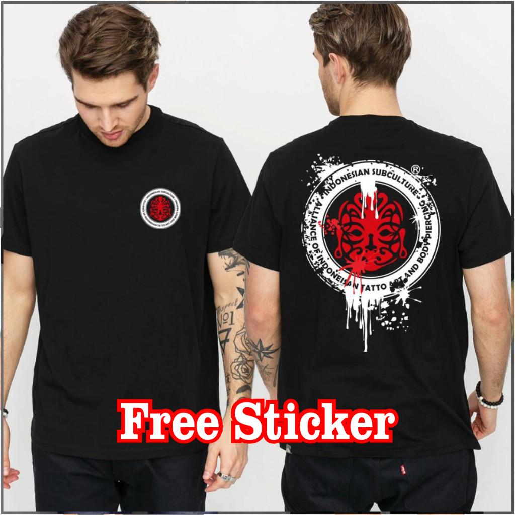 Kaos Masberto Tatto T-Shirt Indonesia Subculture