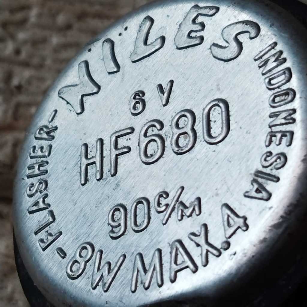 NOS/FLASHER OTOMATIS SEIN SEN FLASHER NILES 6V MOTOR HONDA WIN