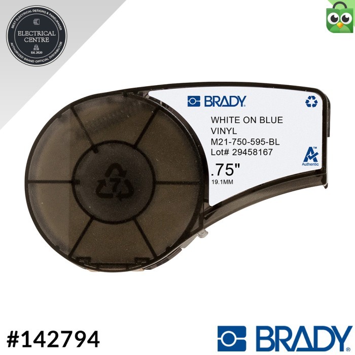 

Brady M21-750-595-BL All-Weather Vinyl Labels 142794