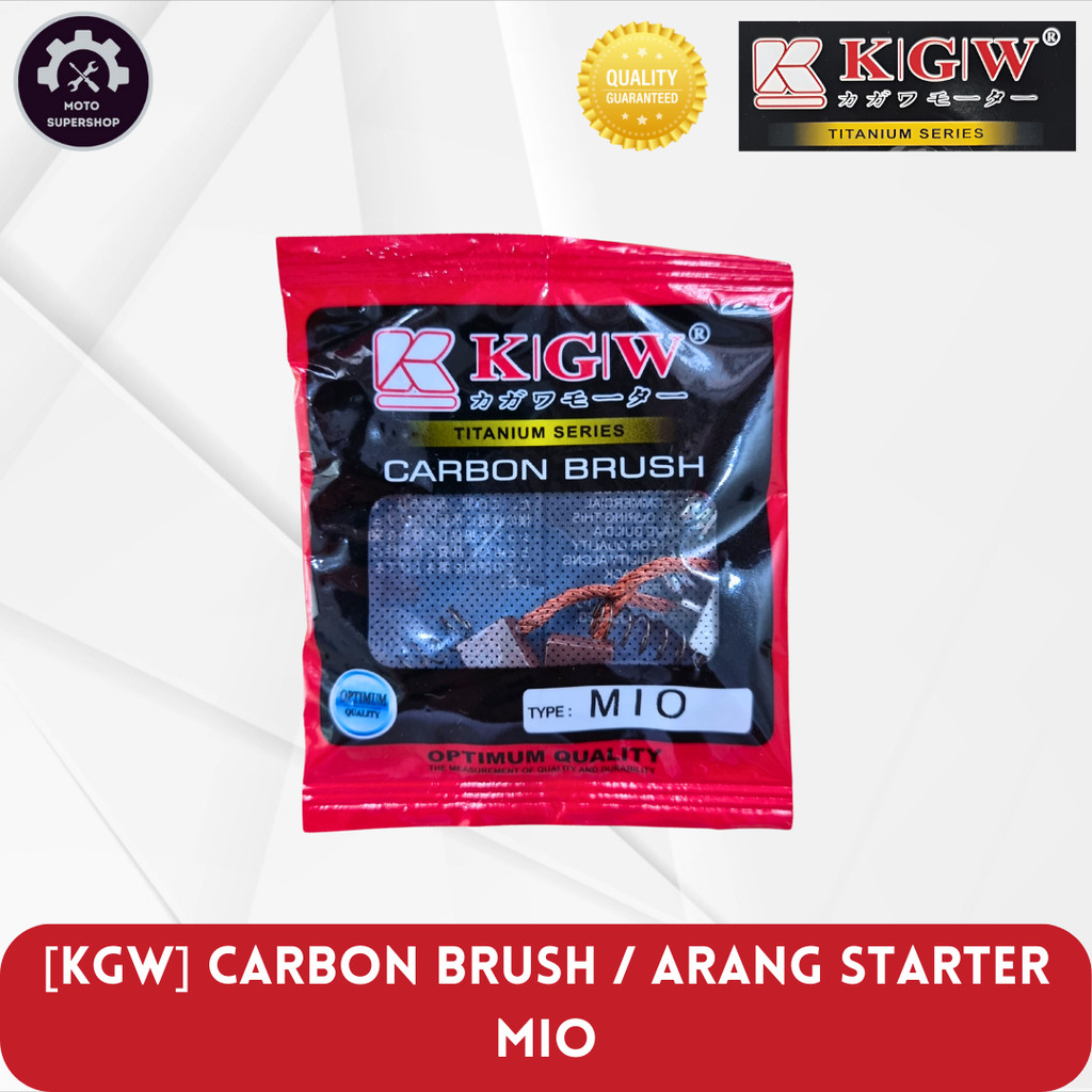 Carbon Brush Arang Starter Mio Sporty Smile Soul Fino Nouvo KGW - Kol Starter Dynamo Starter Yamaha 